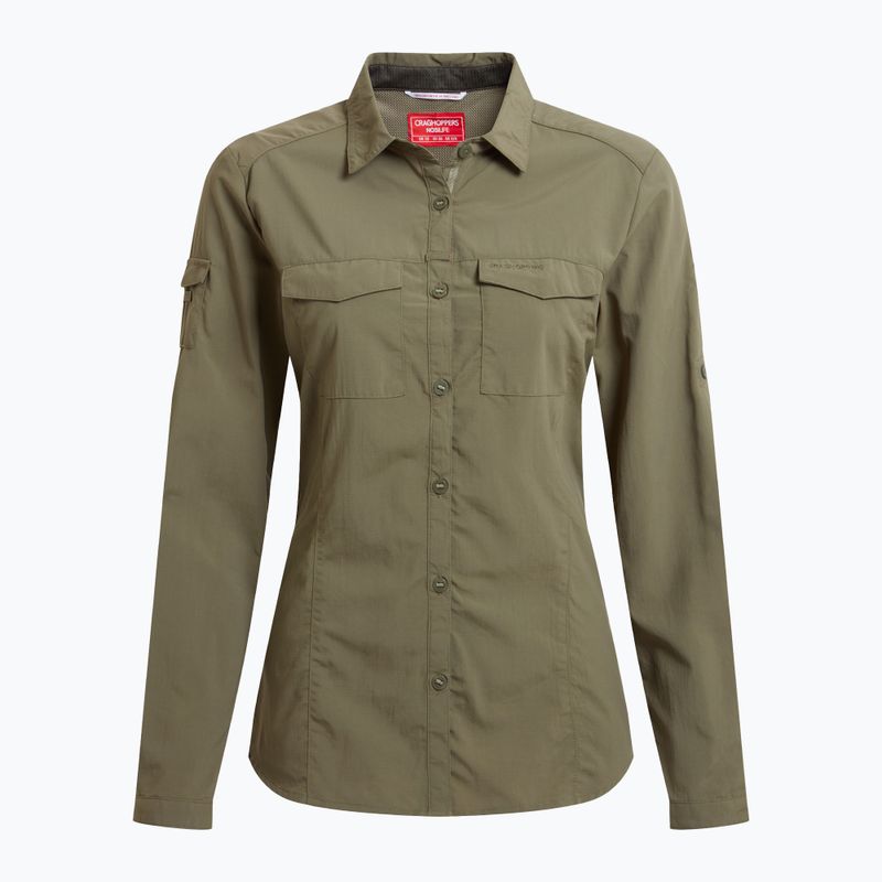 Koszula damska Craghoppers NosiLife Adventure Long Sleeved Shirt III wild olive 8