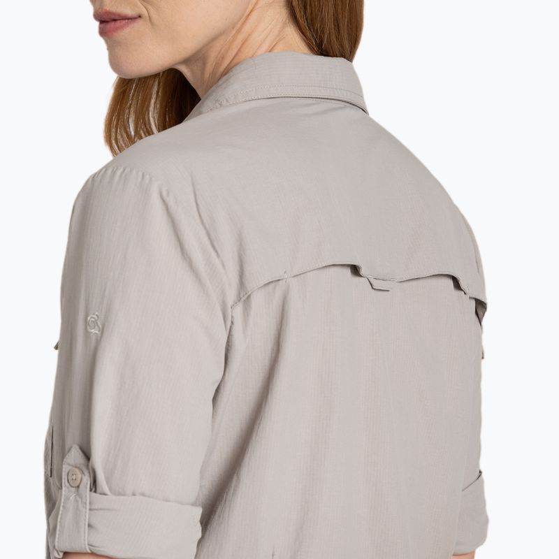 Koszula damska Craghoppers NosiLife Adventure Long Sleeved Shirt III soft mushroom 6