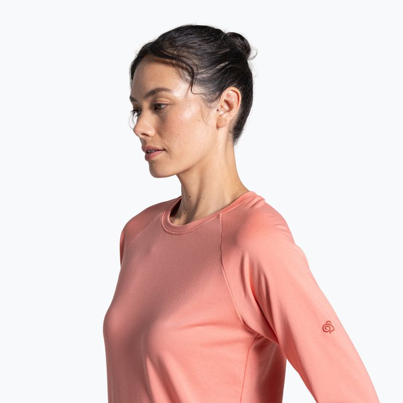 Longsleeve trekkingowy damski Craghoppers NosiLife Nour Long Sleeved spiced apricot 4