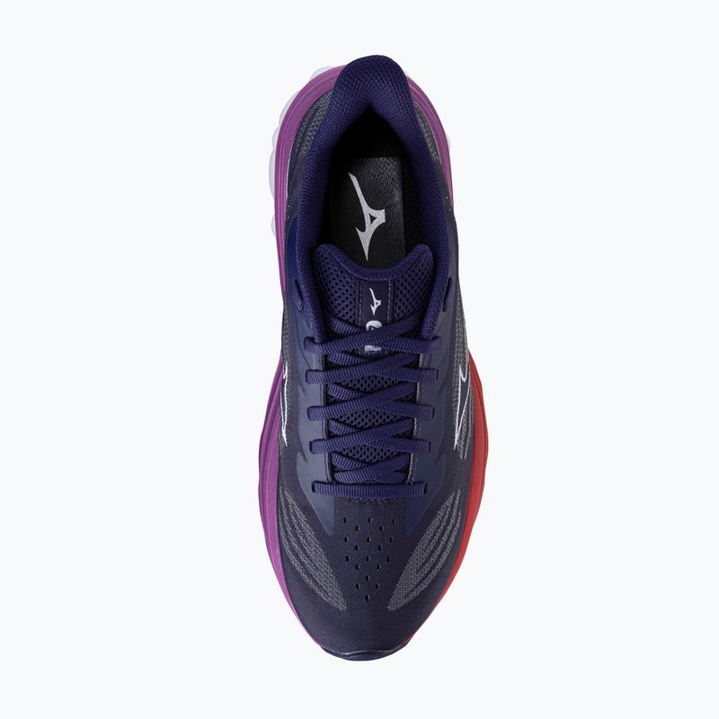 Buty do biegania damskie Mizuno Wave Skyrise 7 rhodonite/white/tomato puree 12