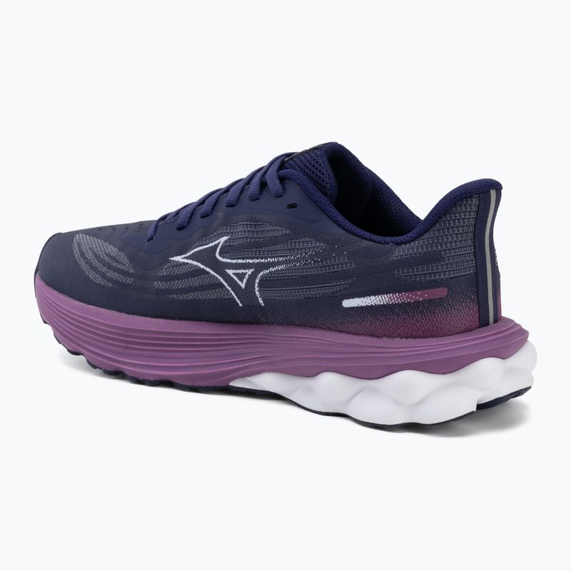 Buty do biegania damskie Mizuno Wave Skyrise 7 rhodonite/white/tomato puree 3