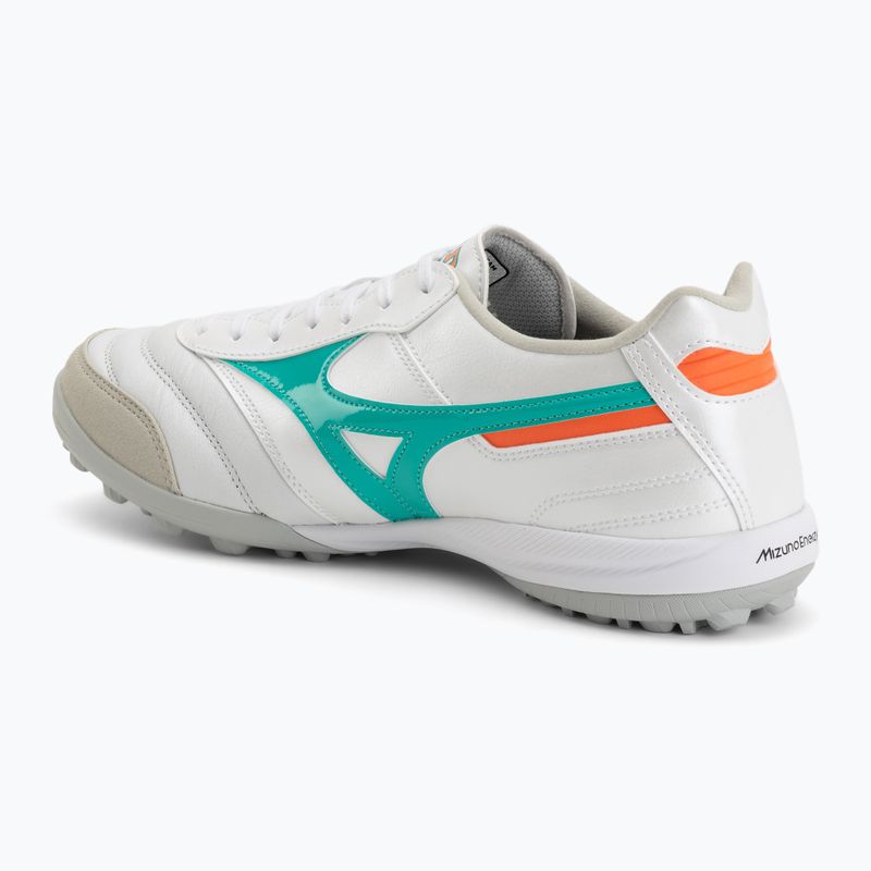 Buty piłkarskie Mizuno Morelia Sala Elite TF white/arcadia/lava orange 3
