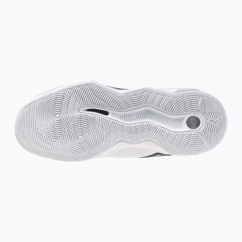 Buty do siatkówki Mizuno Wave Momentum Pro Mid white/metallic gray/black 9