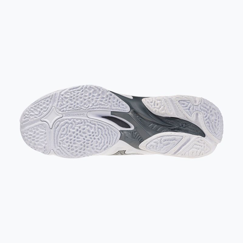 Buty do siatkówki Mizuno Wave Lightning Elite white/ultimate gray/black 4