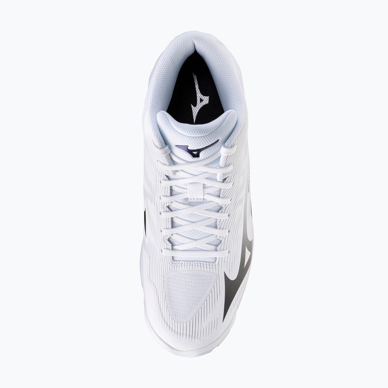 Buty do siatkówki Mizuno Wave Lightning Pro Mid white/black/ultimate gray 5
