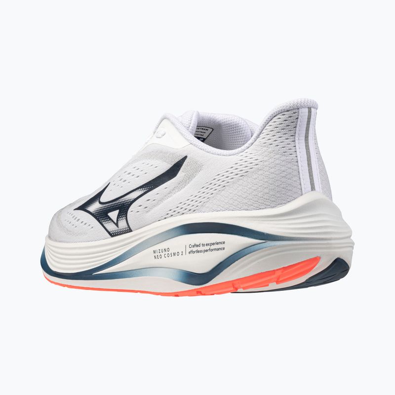 Buty do biegania męskie Mizuno Neo Cosmo 2 white/dress blues/neon flame 4