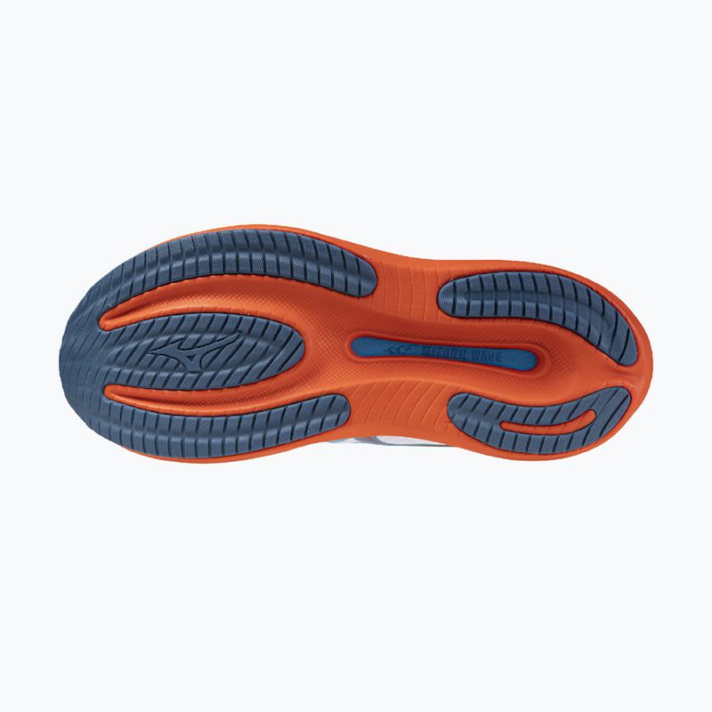 Buty do biegania męskie Mizuno Wave Rider 30 white/blue jewel/orange 11