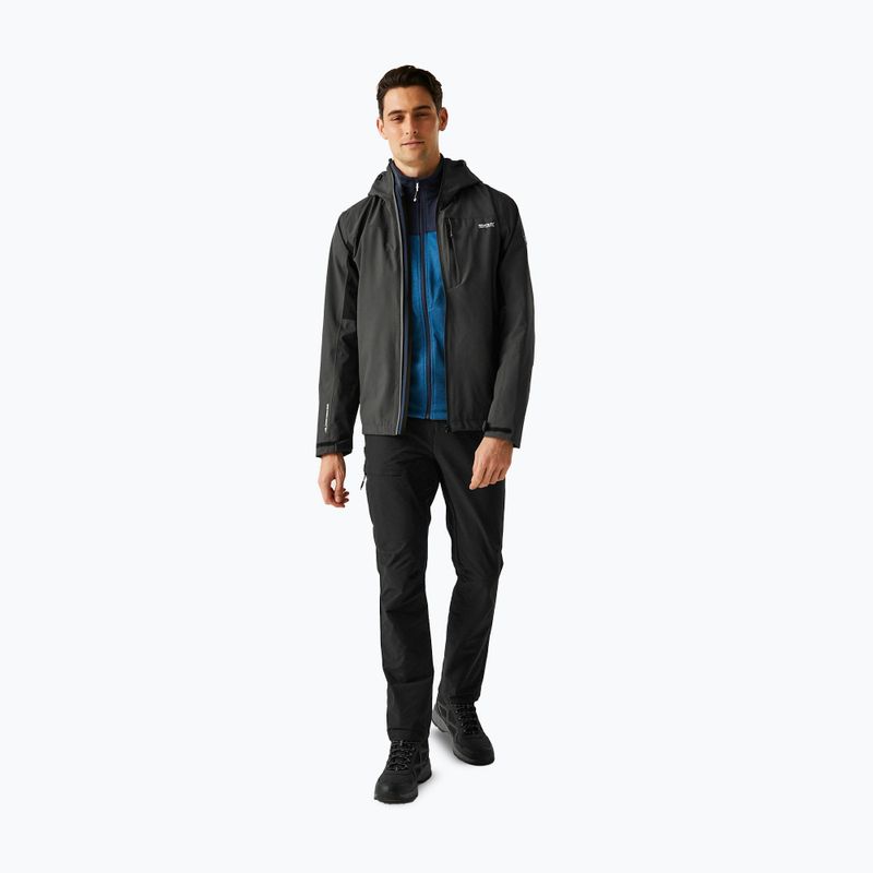 Kurtka softshell męska REGATTA Birchdale II ash/black 2