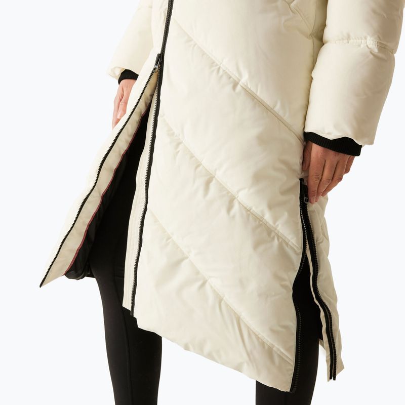 Płaszcz ocieplany damski REGATTA Ujeane stone white/black 5