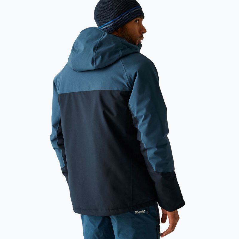 Kurtka przeciwdeszczowa męska REGATTA Highton Stretch Padded moonlight denim/navy 3