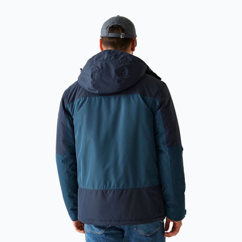 Kurtka przeciwdeszczowa męska REGATTA Thornridge moonilght denim/navy 3
