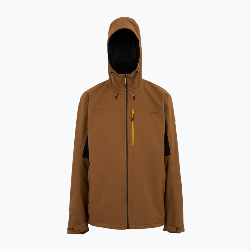 Kurtka softshell męska REGATTA Birchdale II nut brown/black 10
