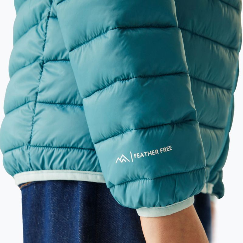Kurtka dziecięca REGATTA Hooded Marizion storm blue/nordic blue 8