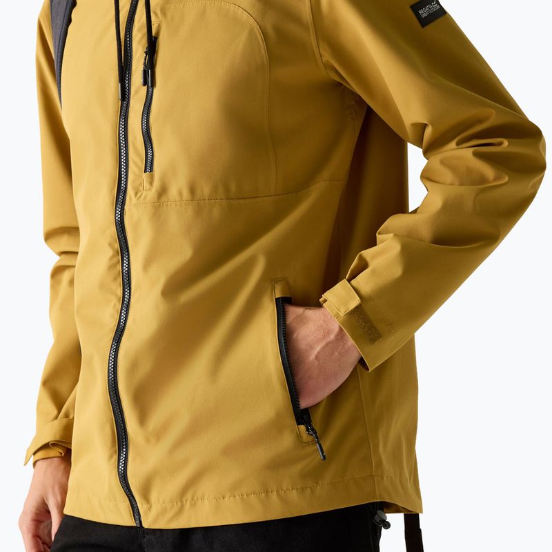 Kurtka przeciwdeszczowa męska REGATTA Waterproof Shell Frankie wood brown 7