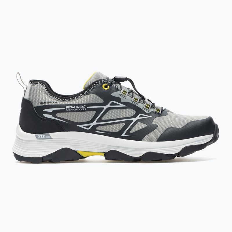 Buty trekkingowe męskie REGATTA Blaze II grey/black/dark tang 8