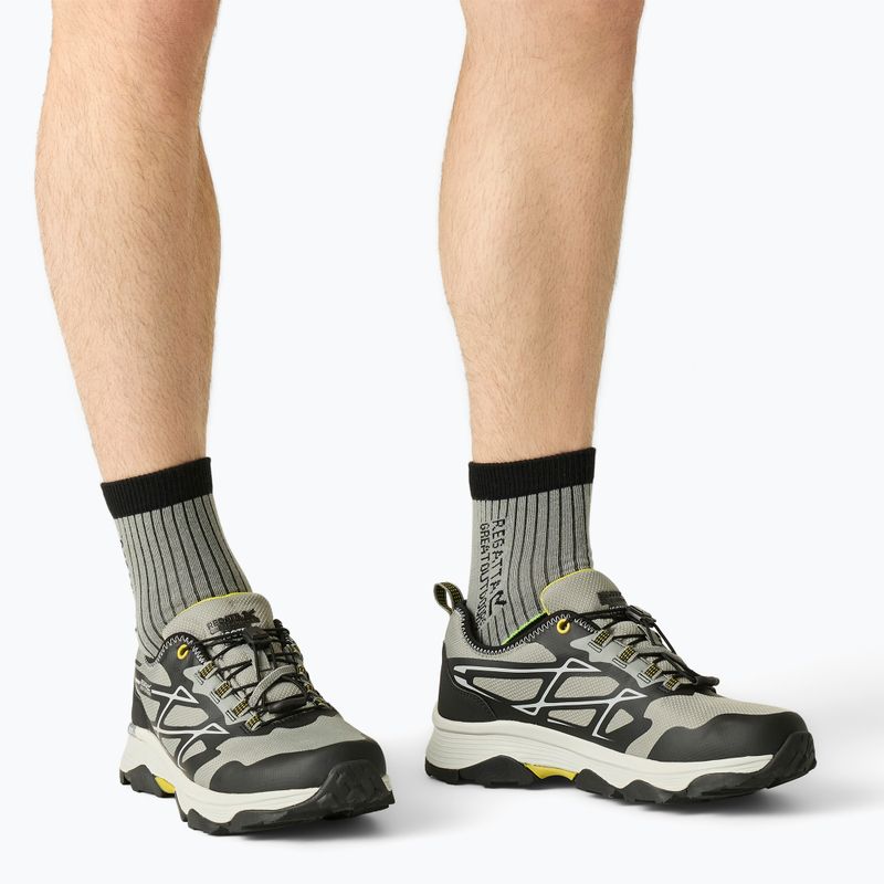Buty trekkingowe męskie REGATTA Blaze II grey/black/dark tang 17