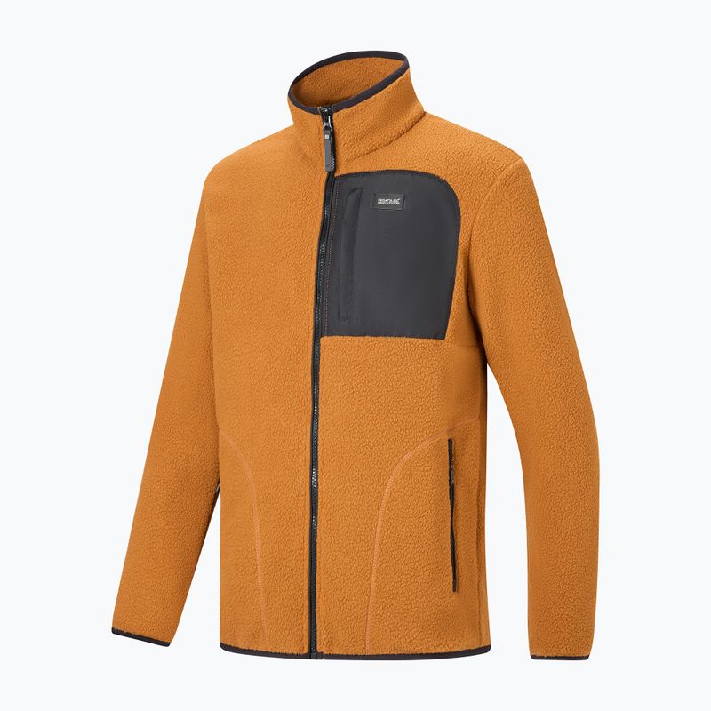 Bluza polarowa męska REGATTA Frankie Borg rich tan/black 9