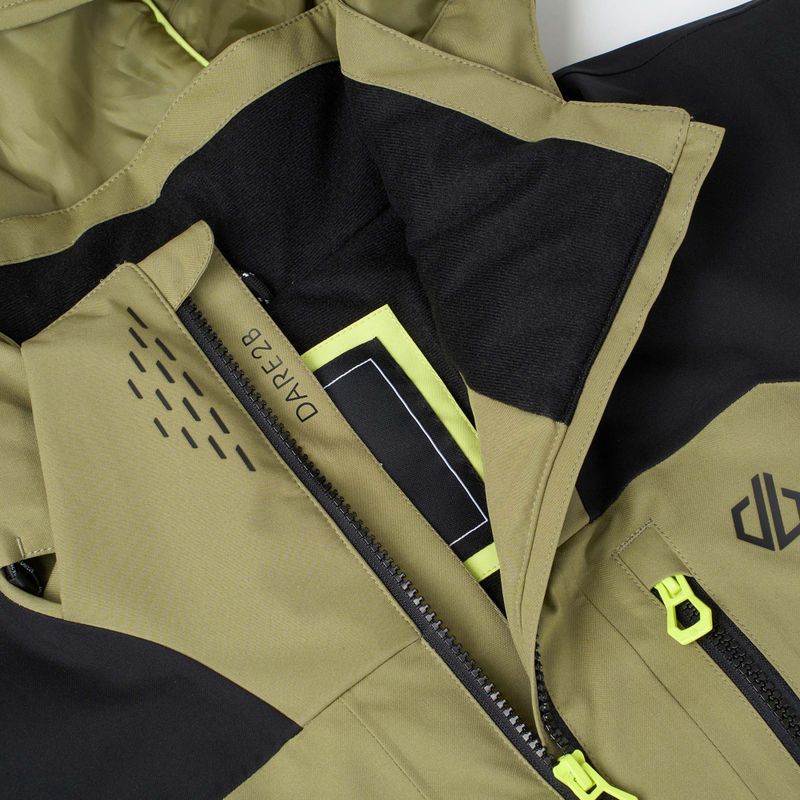 Kurtka narciarska męska Dare 2b Baseplate IV Jacket black/martini olive 13
