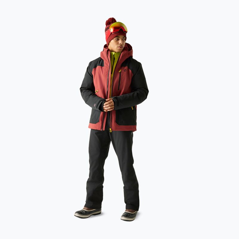 Kurtka narciarska męska Dare 2b Baseplate IV Jacket black/rustic red 2