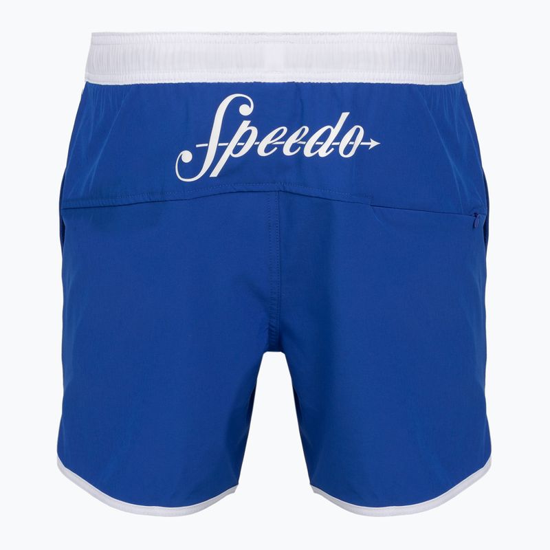 Szorty kąpielowe męskie Speedo Jetstream Retro Logo Volley 16" 8-005082002 turkish sea 9