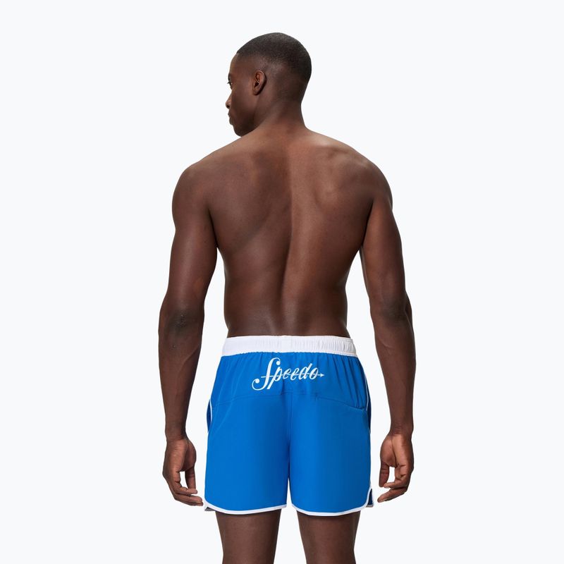 Szorty kąpielowe męskie Speedo Jetstream Retro Logo Volley 16" 8-005082002 turkish sea 2