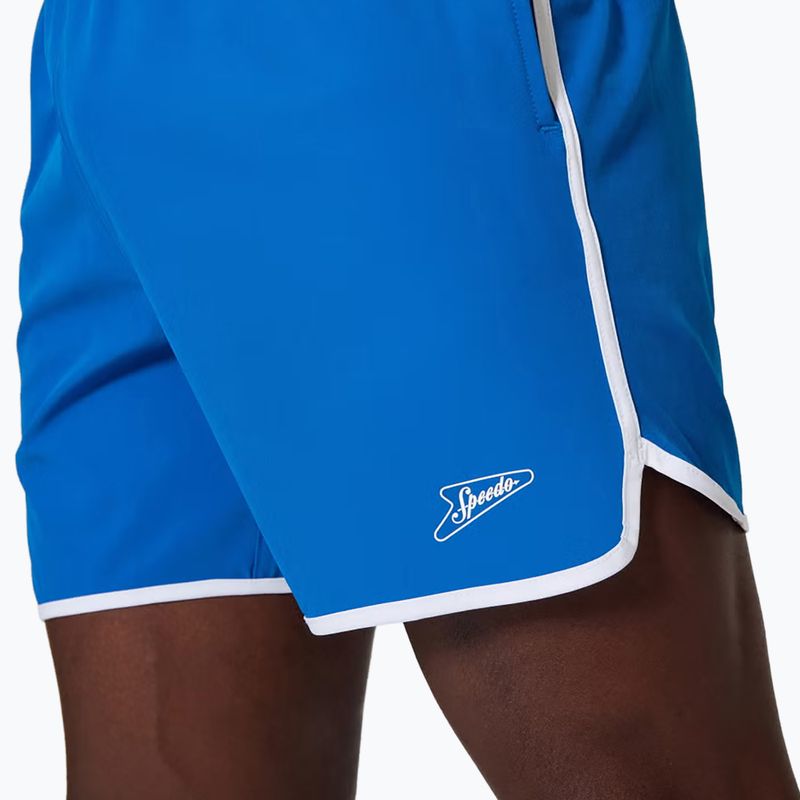 Szorty kąpielowe męskie Speedo Jetstream Retro Logo Volley 16" 8-005082002 turkish sea 7