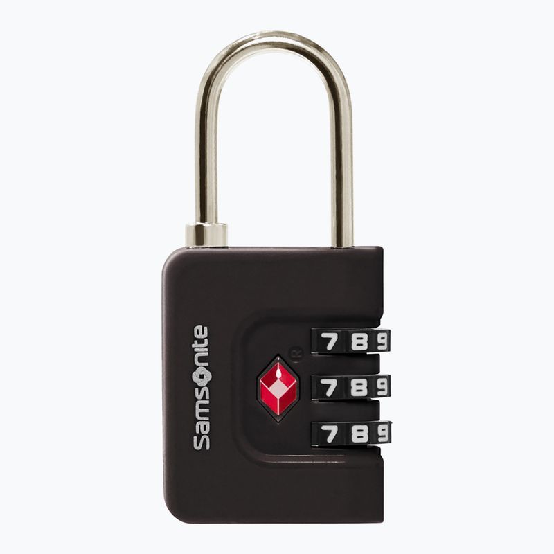Kłódka Samsonite Combiblock 3 Dial TSA black