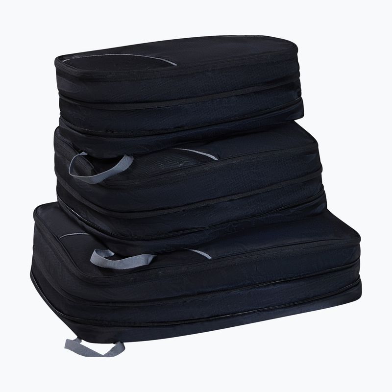 Zestaw organizerów American Tourister Packing S/M/L 3 szt. black/grey 3