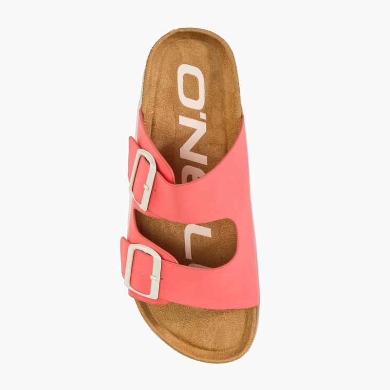 Klapki damskie O'Neill Platform Low bright coral 5