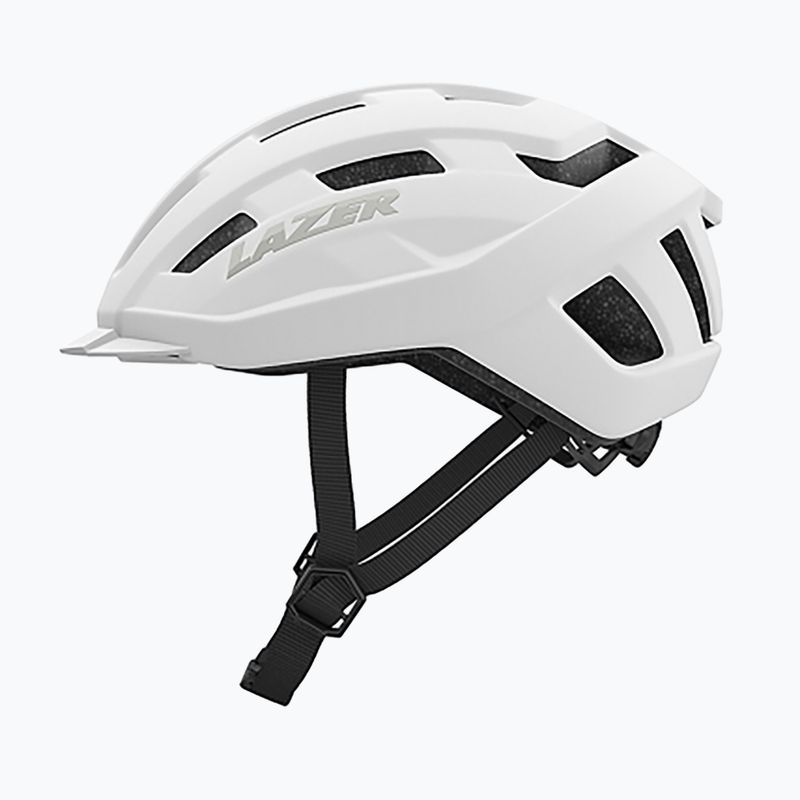 Kask rowerowy Lazer Codax KinetiCore + net matte full white 2