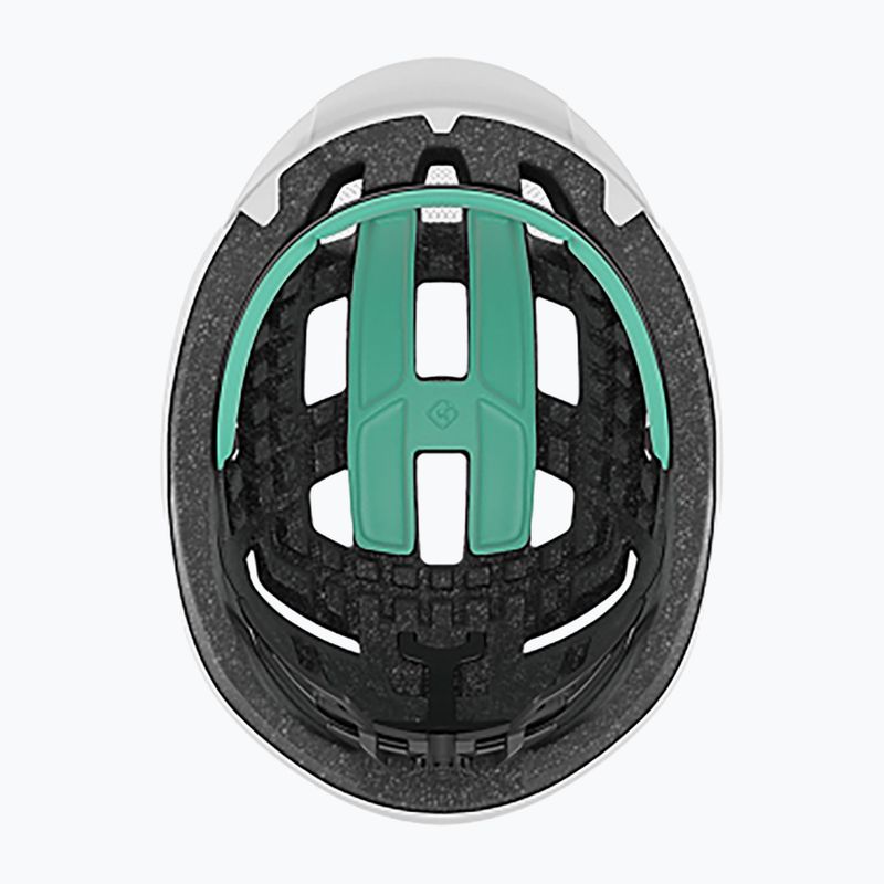 Kask rowerowy Lazer Codax KinetiCore + net matte full white 6