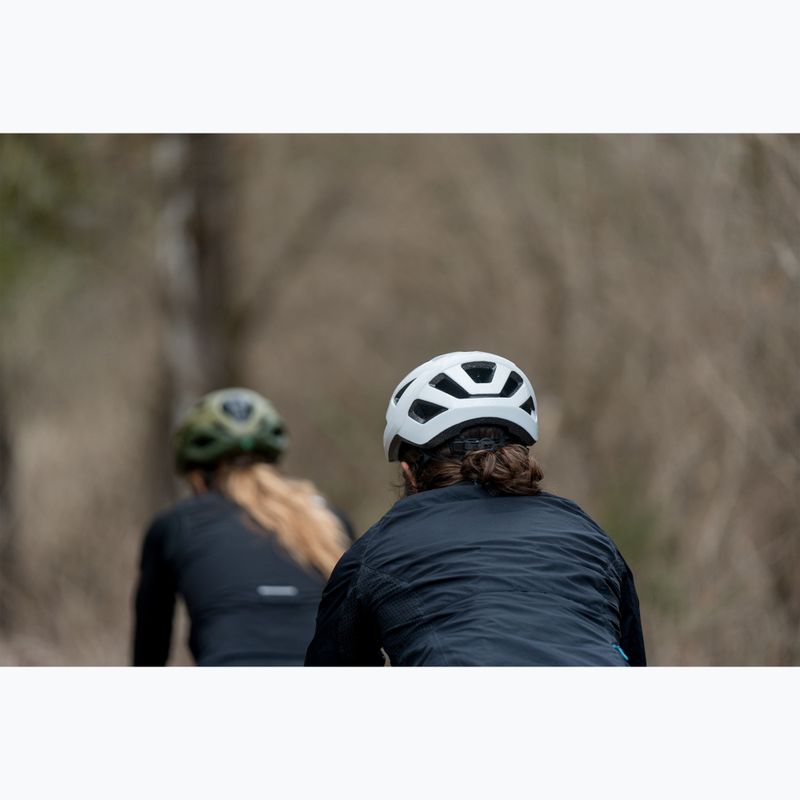 Kask rowerowy Lazer Codax KinetiCore + net matte full white 8