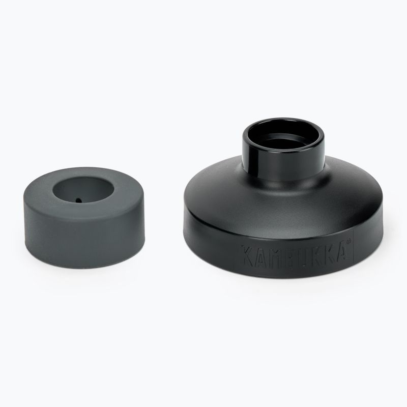 Nakrętka ze słomką do butelki Kambukka Monza grey/black