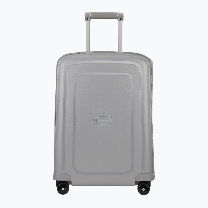 Walizka podróżna Samsonite S'cure Spinner 34 l silver