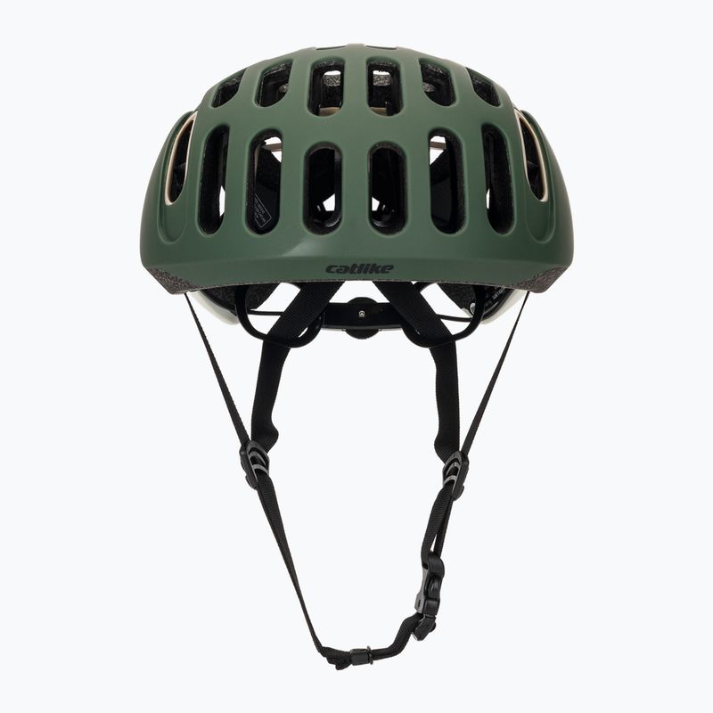 Kask rowerowy MTB Catlike Whisper II green forest/white matte 2