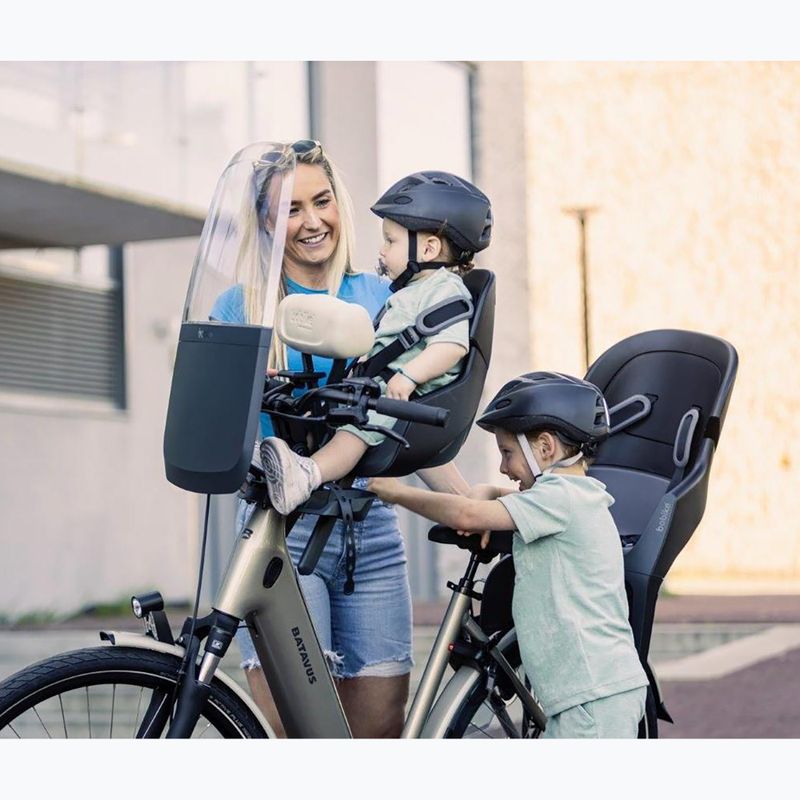 Fotelik rowerowy bobike Exclusive Mini Evolve urban black 12