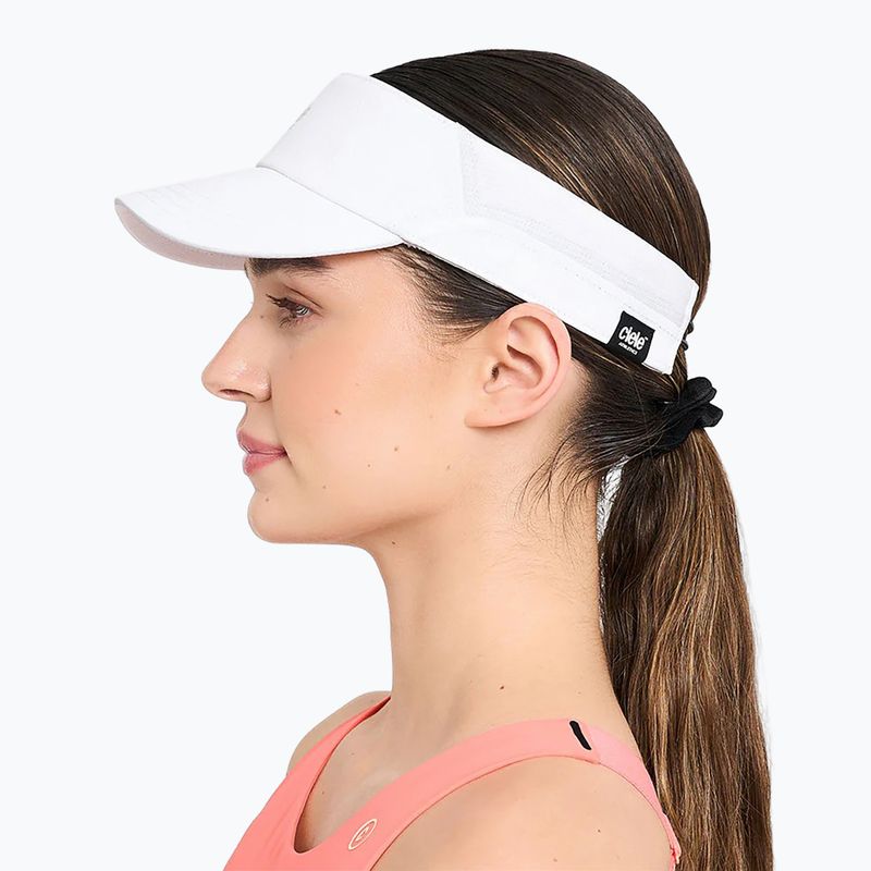 Daszek do biegania Ciele Athletics FSTVisorSC Classic AthleticsSL white 5