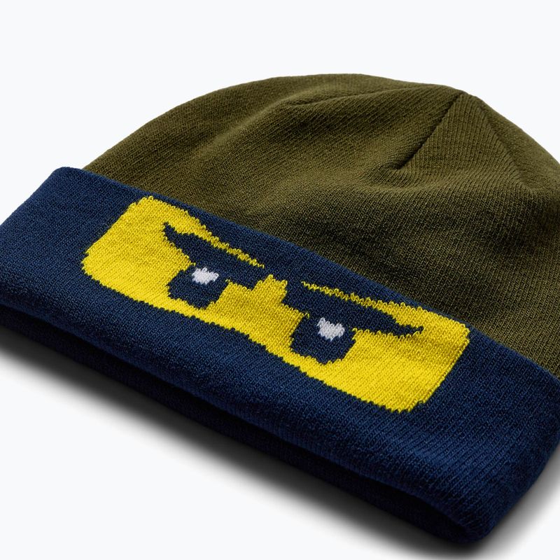 Czapka zimowa dziecięca LEGO Lwantony 710 dark khaki 3