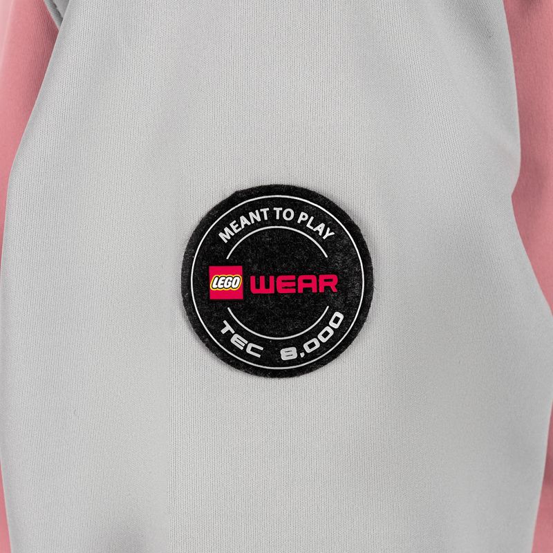 Kurtka softshell dziecięca LEGO Lwsefrit 201 rose 6