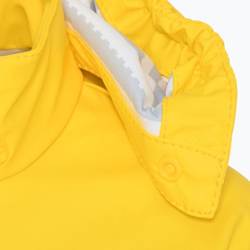 Kurtka przeciwdeszczowa dziecięca LEGO Lwjochy 201 yellow w. navy 3
