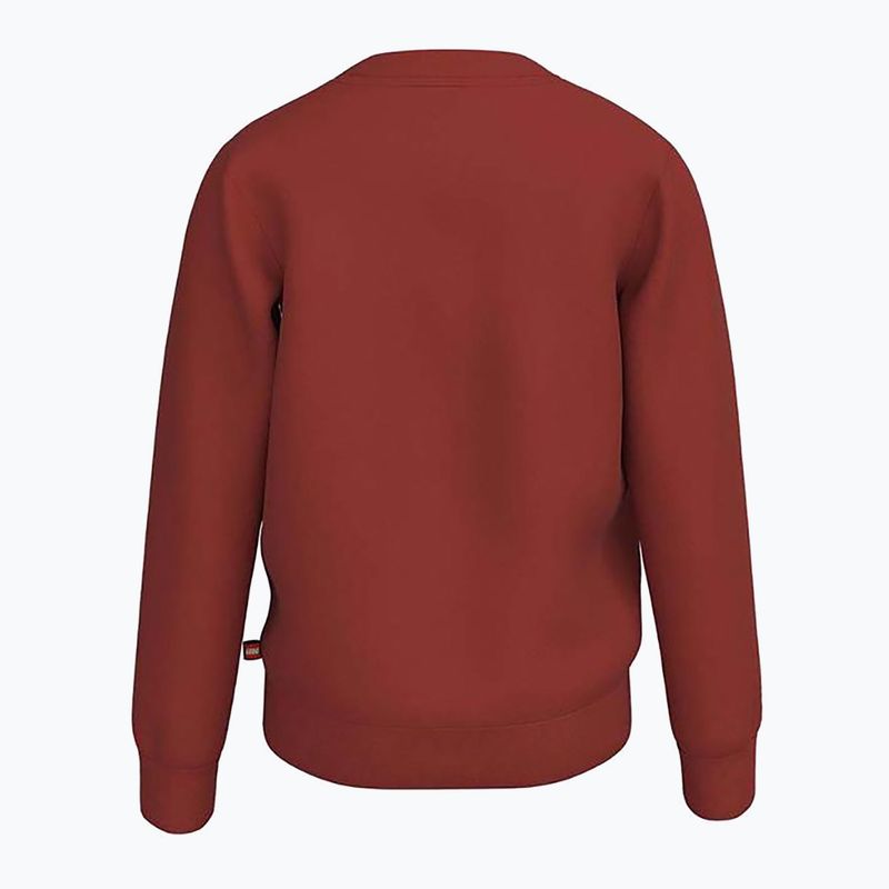 Bluza dziecięca LEGO Lwstorm 104 dark red 2