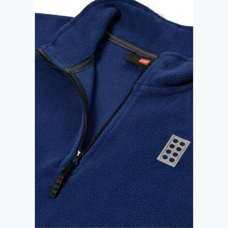 Bluza polarowa dziecięca LEGO Lwsinclair 702 navy 3