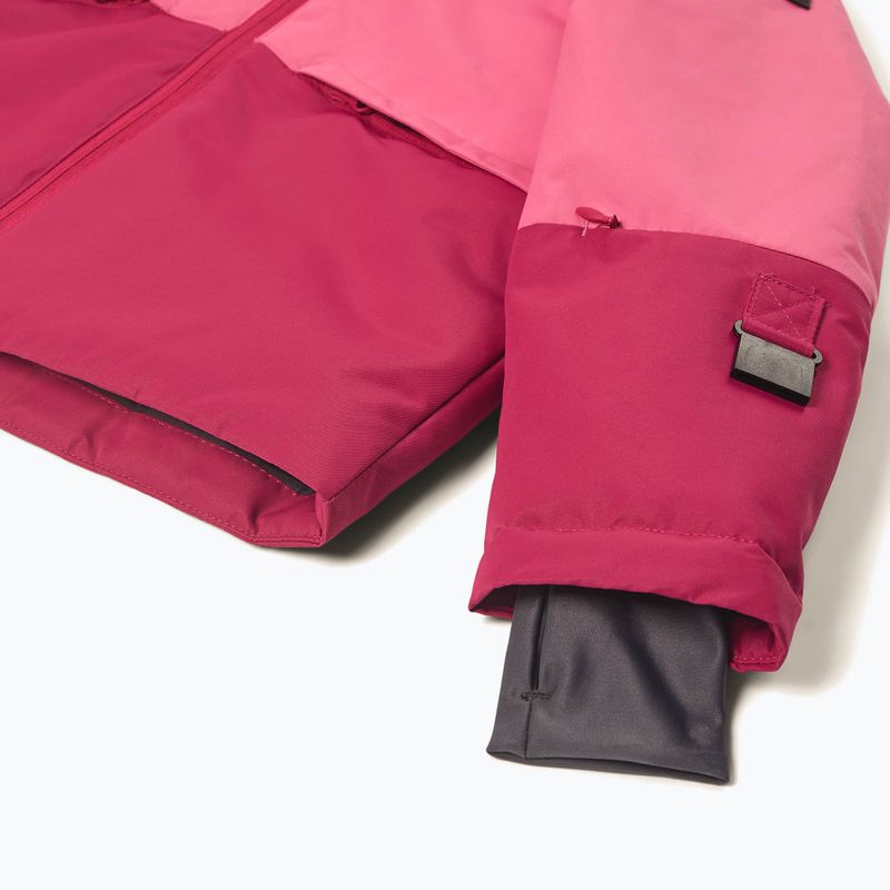 Kurtka narciarska dziecięca LEGO Lwjested 708 dark pink 4