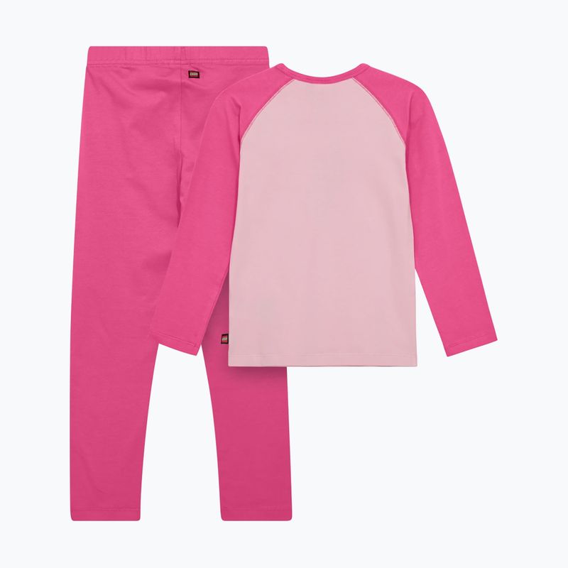 Komplet bielizny termoaktywnej dziecięcej LEGO Lwagan 804 pink 2