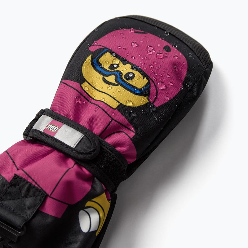 Rękawiczki dziecięce LEGO Lwagan 812 pink 3