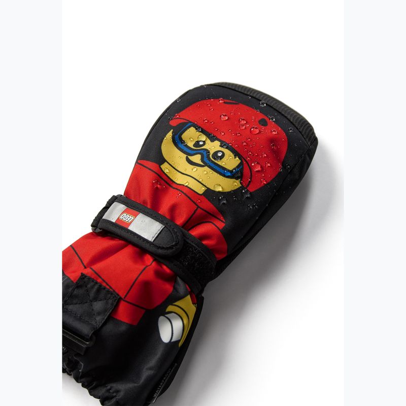 Rękawiczki dziecięce LEGO Lwagan 812 black 3