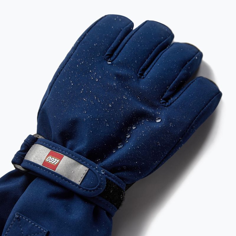 Rękawice narciarskie dziecięce LEGO Lwazun 705 2023 dark blue 3