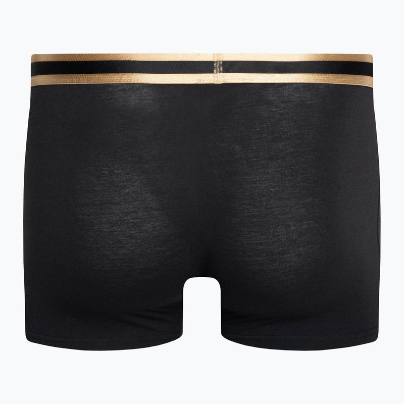 Bokserki męskie CR7 Basic Trunk 3 pary black/ gold 3