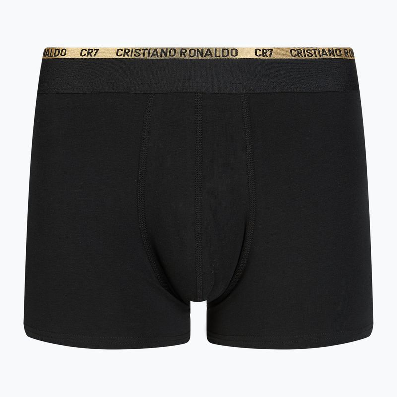 Bokserki męskie CR7 Basic Trunk 3 pary balck/ white/ grey 8