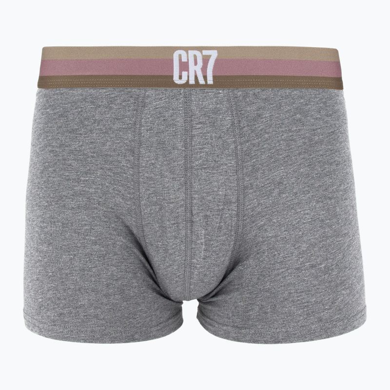 Bokserki męskie CR7 Basic Trunk 3 pary 711 multicolour 4